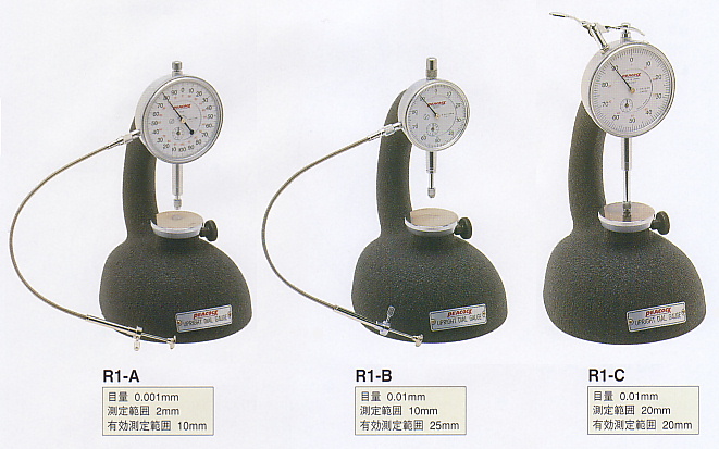尾崎製作所 ピーコック アプライトダイヤルゲージ（厚み測定器）R 